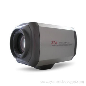 27X 480TVL CCTV Zoom Camera with 1/4-inch Sony CCD Image Sensor and RS485 Interface